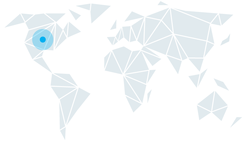 World map, USA